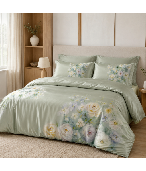 Lenjerie pat extra bumbac satinat LUX MR51