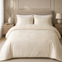 Lenjerie de pat extra 4 piese Jacquard JAC01 Lenjerie de pat extra 4 piese Jacquard JAC01