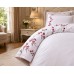 Lenjerie pat extra bumbac satinat cu broderie dry roses MM53 Lenjerie pat extra bumbac satinat cu broderie dry roses MM53