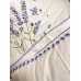 Lenjerie pat extra bumbac satinat cu broderie LAVANDA MM05 Lenjerie pat extra bumbac satinat cu broderie LAVANDA MM05