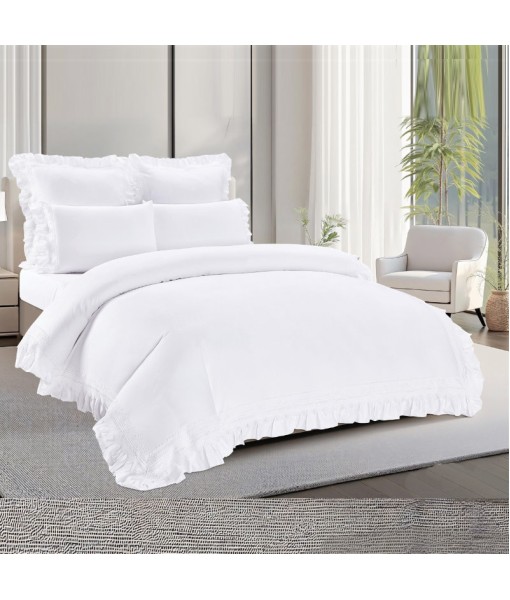 Lenjerie pat Lux cu dantelă Bumbac Egiptean MM06