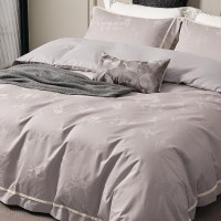 Lenjerie de pat extra 4 piese Jacquard JAC04 Lenjerie de pat extra 4 piese Jacquard JAC04