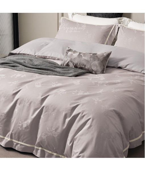 Lenjerie de pat extra 4 piese Jacquard JAC04